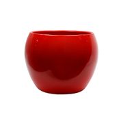 Vaso Lorance Cerâmica Ts Brasil Vermelho