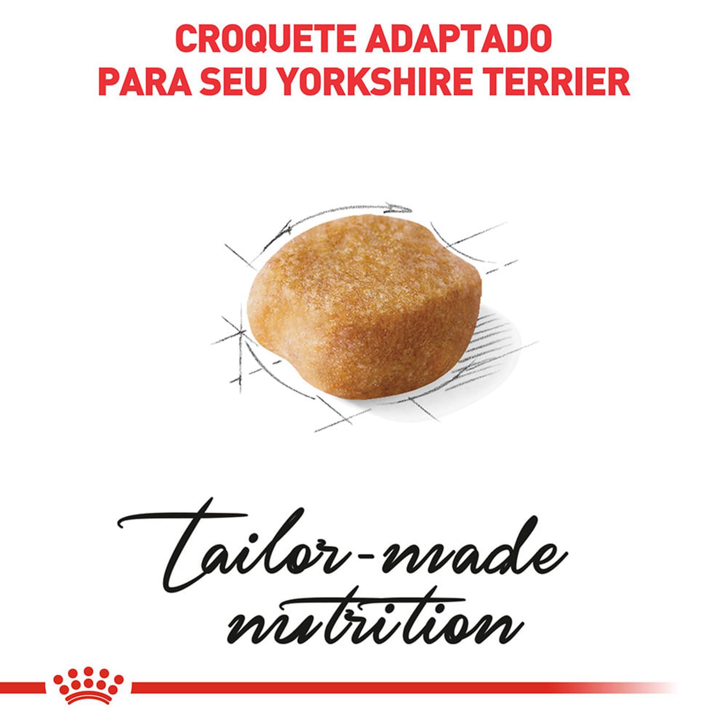 ração royal canin yorkshire cães adultos grãos