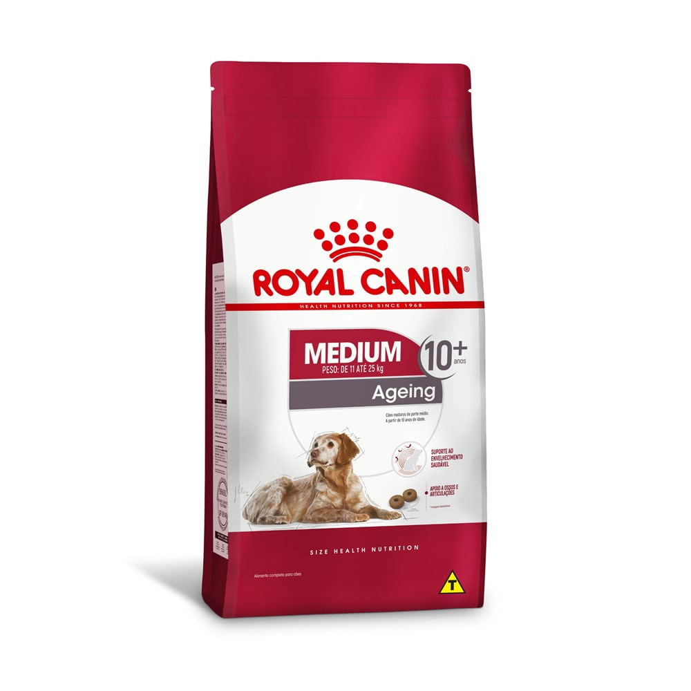 Ração Royal Canin Medium Ageing 10 + Cães Idosos